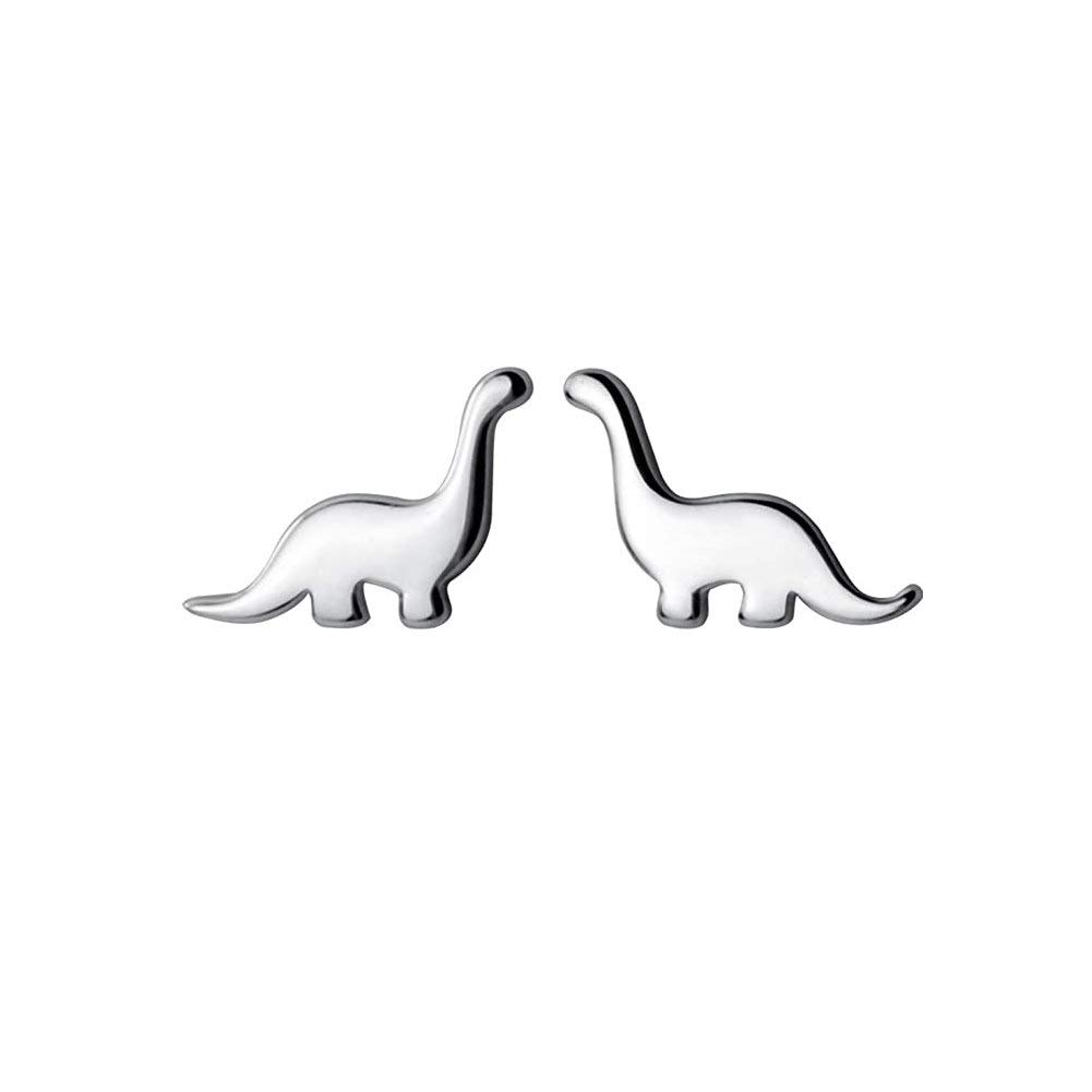 YFN Orecchini Dinosauro In Argento Sterling 925 – Simpatici E Unici, Per Chi Ama I Rettili Preistorici! 🦖✨ - 2