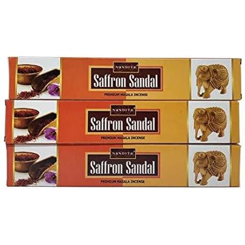 Saffron Sandal Incense Sticks by ATCUSA Cover