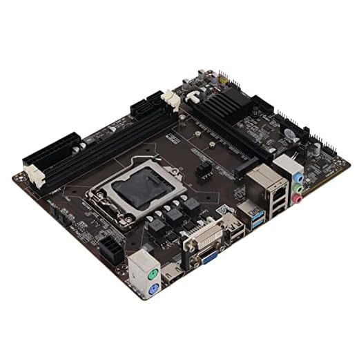 Sorandy Placa Base para PC, Zócalo CPU LGa 1150, Placas Base para Computadora B85, Memoria DDR3 1600/1333/1066 MHz, Tarjeta de Red de 100 M, Placa Base para Juegos para Computadoras de Escritorio