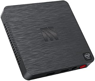 Mini PC Windows 10 Celeron N3350 Mini Desktop Computer for Home Office Study Gaming 4G DDR 64G eMMC 4K HD Dual HDMI WiFi 5 BT4.0 USB 3.0