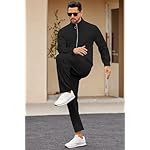 COOFANDY Mens 2 Piece Tracksuit Casual Sweatsuits Full Zip Track Suits Jogging Athletic Suit Sets - Image 3