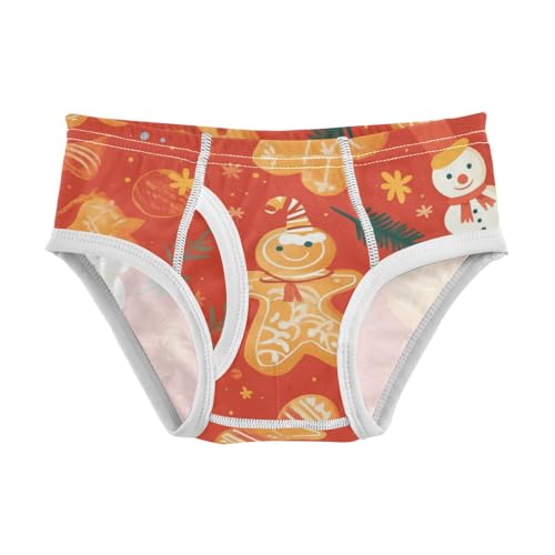 Gingerbread Cookies Toddler Boy Soft Kids Underwear Breathable Undies - Main Image