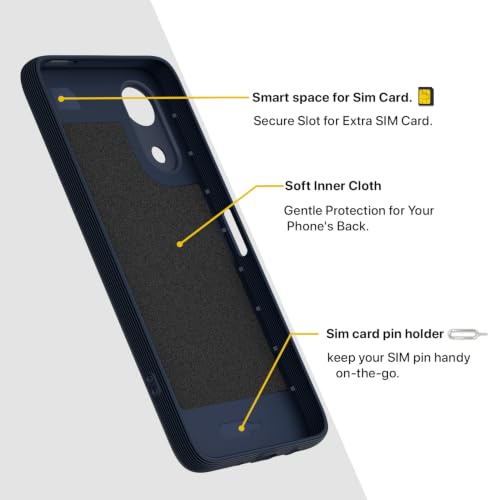 Image of Outlouders Back Cover for Vivo T5e | Full Camera Protection | TPU Soft Flexible Shockproof Bumper Case (Blue)