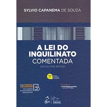 Capa do livro Lei do Inquilinato Comentada: Artigo por Artigo