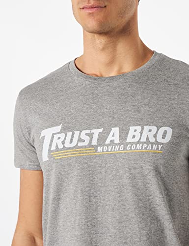 Marvel Mehawkets011 T-Shirt, Grigio Melange, S