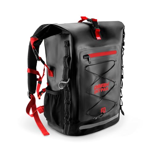 Image of OSAH DRYPAK Waterproof Backpack Dry Bag 25L /35L /55L /85L - Heavy Duty Roll-Top Hiking Backpack Sack Keeps Gear Dry for Travel, Kayaking, Boating, Camping, Rafting and Fishing