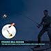 Imagen de YdseozOA 4 piezas de luces de pesca con campana de alarma