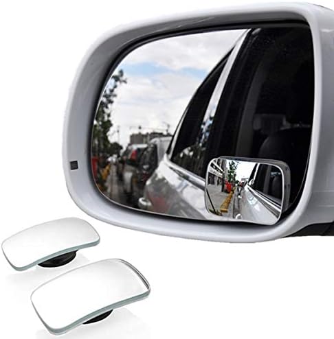 自動車補助ミラー【2個セット】 車用補助ミラー 360度角度調整可能 ブラインドスポットミラー 広視野 死角解消 サイドミラー サブミラー 安全運転 車の便利グッズ