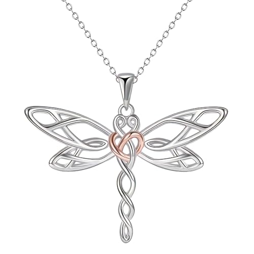 Collier cœur libellule pour femme : le bijou souvenir symbolique et élégant