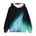 Cute Hoodies for Girls Fashion Gradient Casual Hooded Sweatshirts Winter Oversized Long Sleeve Pullover Tops Army Green