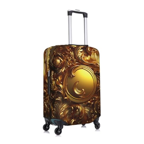Luggage Cover Elastic Washable Suitcase Cover Dustproof Suitcase Protector Personalized Books With Golden Borders Travel Luggage Baggage Covers For 18-32 Inch3