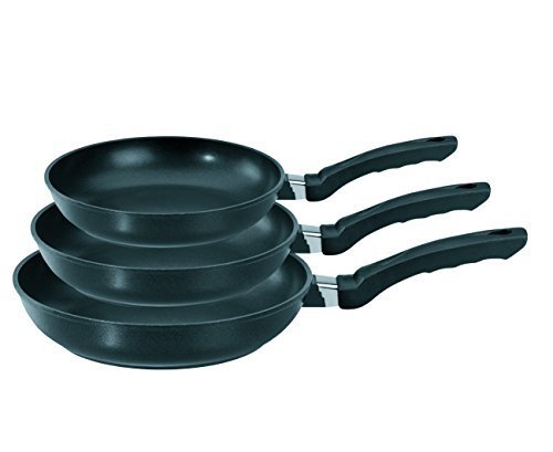 ELO Rubicast Cast Aluminum Kitchen Induction Cookware Frying Pan set with Durable Non-Stick