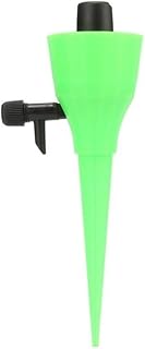 2 Pcs Adjustable Automatic Watering Dripper In-ground Irrigation Nozzles Home Garden Office Lazy Plant Watering Device Spiked Plant Flower Self Drop Water (Color : Light Green)