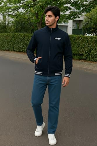 Image of FTX Men Solid Full Sleeve Multicolor Color Regular Fit Windcheater Casual Jacket