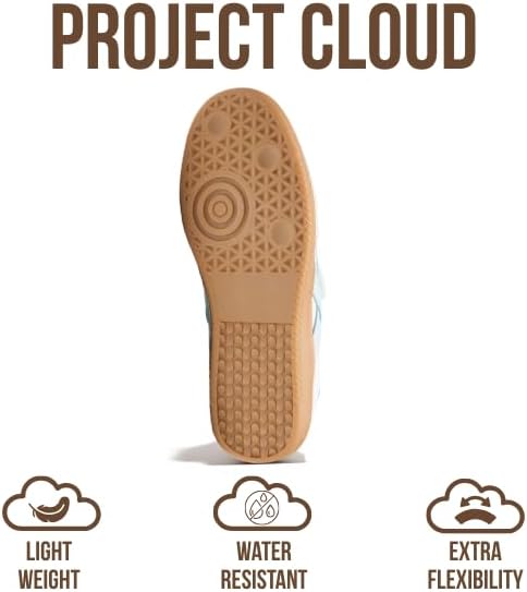 Project Cloud Comfortable Womens Shoes - Casual Trendy Mary Jane Shoes Women with Memory Foam - Lightweight & Non-Slip Fashion Sneakers for Women 2026 (Spring, LGBL,6M) - Image 4