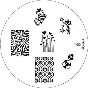 Konad Plaque Pochoir M83