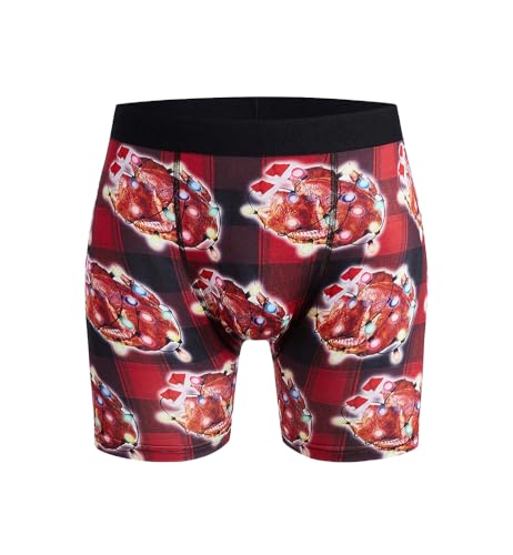 Men’s Underwear Boxer Briefs Soft Comfortable Underwear Boxer Briefs (3 to 5 every pack)3