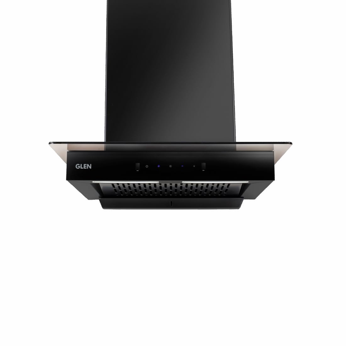 Glen 60 cm 1400 m³/hr Filterless Thermal Autoclean Kitchen Chimney, T-Shaped |(Hood Selena XL 60,Touch & Gesture Control,Black)