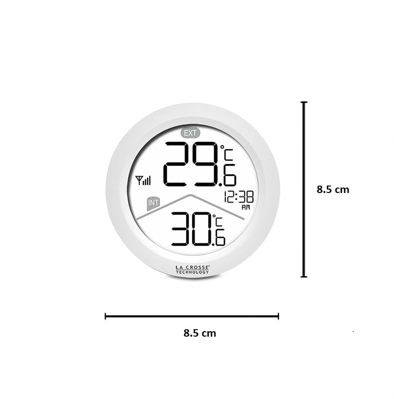 La Crosse Technology - WS6219 Station de températures avec min/max - Blanc