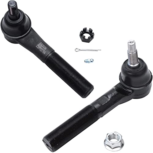 Image of Detroit Axle - 4WD Front End Kit for 2000-2001 Dodge Ram 1500, 2 Upper Control Arms 2 Outer Tie Rods 2 Sway Bars 4 Lower Upper Ball Joints Replacement - 10pc Set