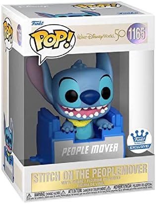 Funko 60657 Pop! Disney: Walt Disney World 50 - Stitch on the Peoplemover #1165