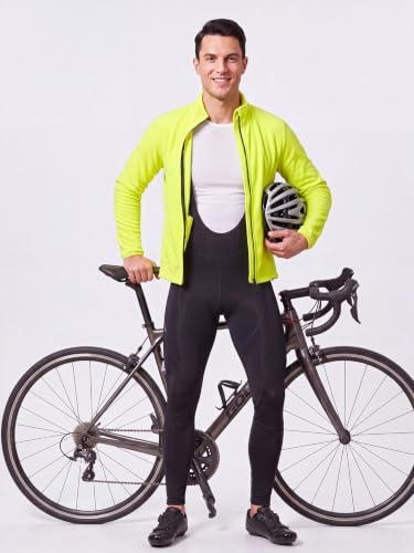 Image of qualidyne Men's Cycling Bike Bib Long Pants Cycling Tights with 3D Breathable Pad, Excellent Performance & Better Fit