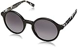 Protective case included BOSS Orange BO 0311/S 9O 80S Gafas de Sol, Negro (Black White/Grey SF), 50 para Mujer