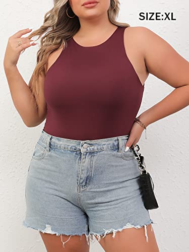 sexy bodysuit for women Halter Neck shapewear bodysuits Trendy Tank Tops pack3