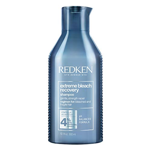 41 rS7M96QL - Redken, Champú de Reparación para Fortalecer el Cabello Dañado, Extreme Bleach Recovery, 300 ml