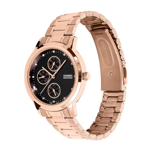 Image of Casio Enticer Ladies LTP-SN6KR-1A Analog Black Dial Watch (A2496)