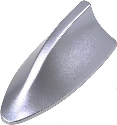 Nandos-Store - Antena NSmart universal de rádio de carro durável com barbatana de tubarão/rádio para todos os carros (Padrão, Prata)