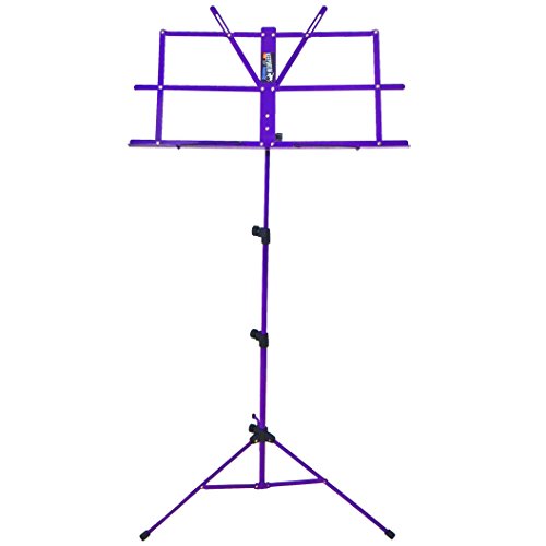 Keepdrum MUS2FL Pupitre et lot de 2 aimants pour partitions – Violet - Les Beatles, Paul McCartney, John Lennon, RIngo Starr, George Harrison Keepdrum MUS2FL Pupitre et lot de 2 aimants pour partitions - Violet