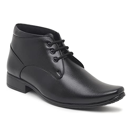 Image of Zixer Synthetic Leather Mens Formal Shoes || Office Formal Shoes Men Stylish|| Formal Shoes for Men Patent Leather Lace Up Party Formal Shoe