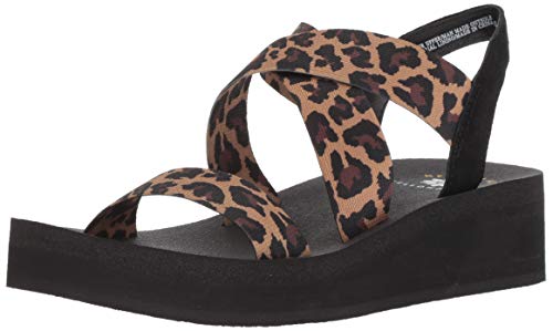 Image of Yellow Box Women's Sparkle Wedge Sandal