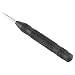 Automatic Center Punch Tool 5 inch with HSS Tip Spring Loaded Brass Body Determine Drilling Position for Steel, Wood, Plastic (Black)
