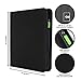 Vault X 12 Pocket Trading Card Zip Binder, 480 cards, Premium Exo-Tec Album Material, 20 Side-Loading Pages, Folder for Collectible Card Games, Sports, TCG (Black)