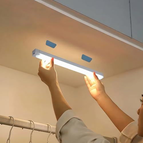 Image of PSP 2Watt Dim Motion Sensor LED Light | 1Y Warranty | Rechargeable with Type-C Port | Magnetic Mounts (Warm White - 50CM)