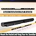 Agandax Wall Mount for Sonos Arc Soundbar and Sonos Arc Ultra Sound Bar (Black), Mount on Wall Under TV， Hanging Mounting Bracket