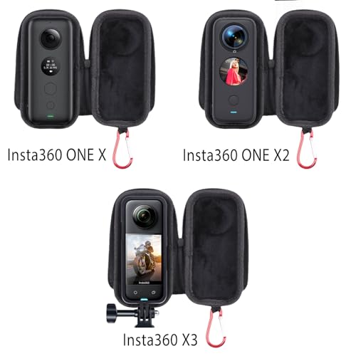 Maleta rígida para cámara Insta360 X3 portátil y resistente al agua miniatura 2