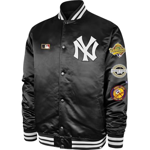 '47 Brand College   Parches de la chaqueta de bombardero New York Yankees   L