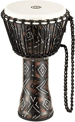 Meinl Percussion Rope Travel Djembe – Percussion à Main Taille Mo...