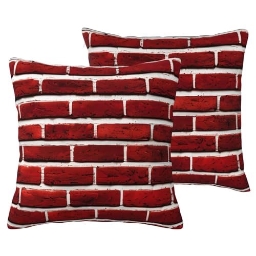 Housses de coussin en lin brique - Rénovez votre canapé terni