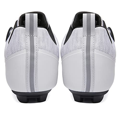 Image of Men's Cycling Shoes Women's Mountain Road Bikes Shoe Compatible with Peloton & Look ARC Delta Compatible Installation Look SPD SPD-SL Delta Lock Pedal Riding Shoes