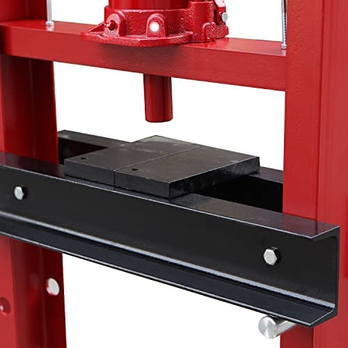 Big Red ATY20011R Torin Steel H-Frame Hydraulic Garage/Shop Floor Press With Stamping Plates, 20 Ton (40,000 Lb) Capacity thumb #4