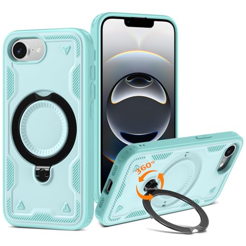 iPhone 16e p P[X 16E Ή ϏՌ ČRMILKi X^ht MagneticΉ CX[d\ TPU+PC ubN Cgu[ D637-ip16e-08