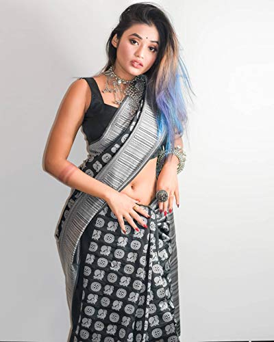 Image of Flosive Women's Banarasi Silk Saree