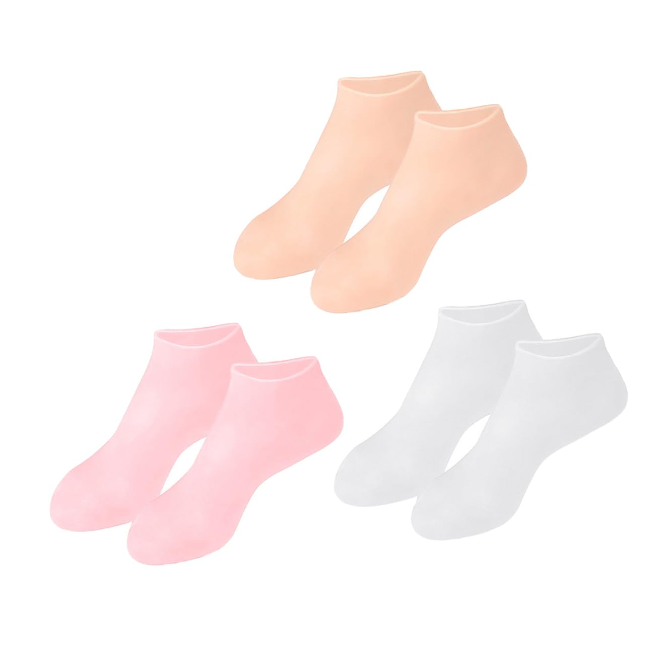VICASKY Women's Moisturizing Socks Dry Cracked Foot Treatment Hydration Footwear