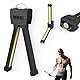 WRQIOO Posing Lampe Gym, Magnetic 7th Gear Dimming Posing Lamp with Hanging Hook, 180 Degree Folding LED Gym Lamp for Posing, Portable Handheld USB Rechargeable Worklight