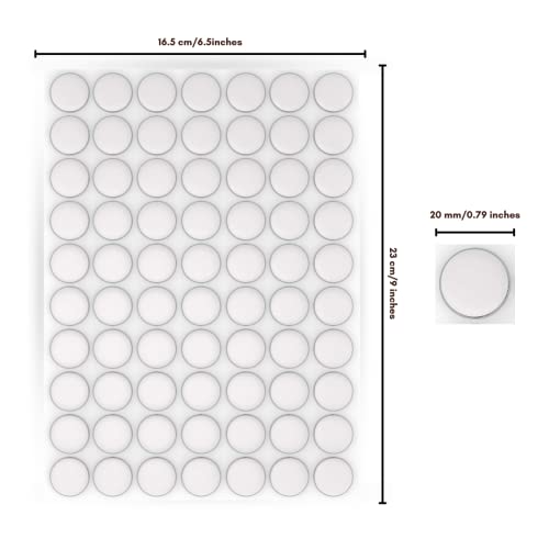 image for Xylo Clear Sticky Tack Poster Putty Museum Putty | Gel Glue Dots Doubl