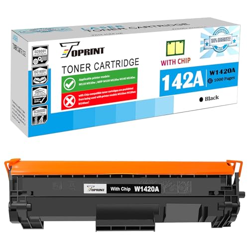 TONER PER HP LASERJET M110w MFP M140w CARTUCCIA W1420A 142A CON CHIP - Foto 4